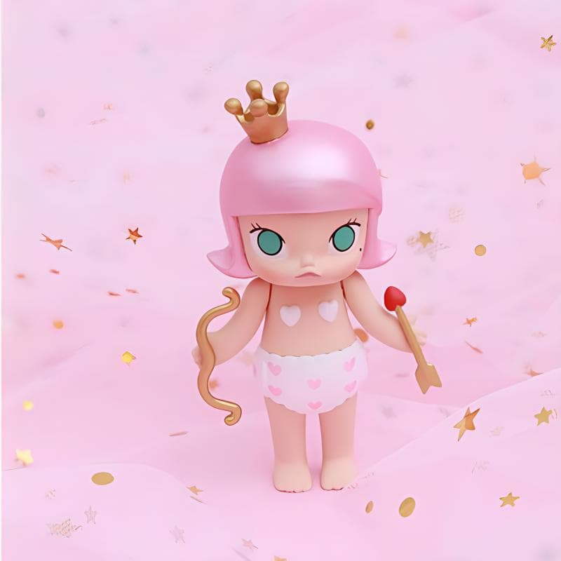 Фигурка POP MART MOLLY City Limited Series Blonde Cupid - изображение 6