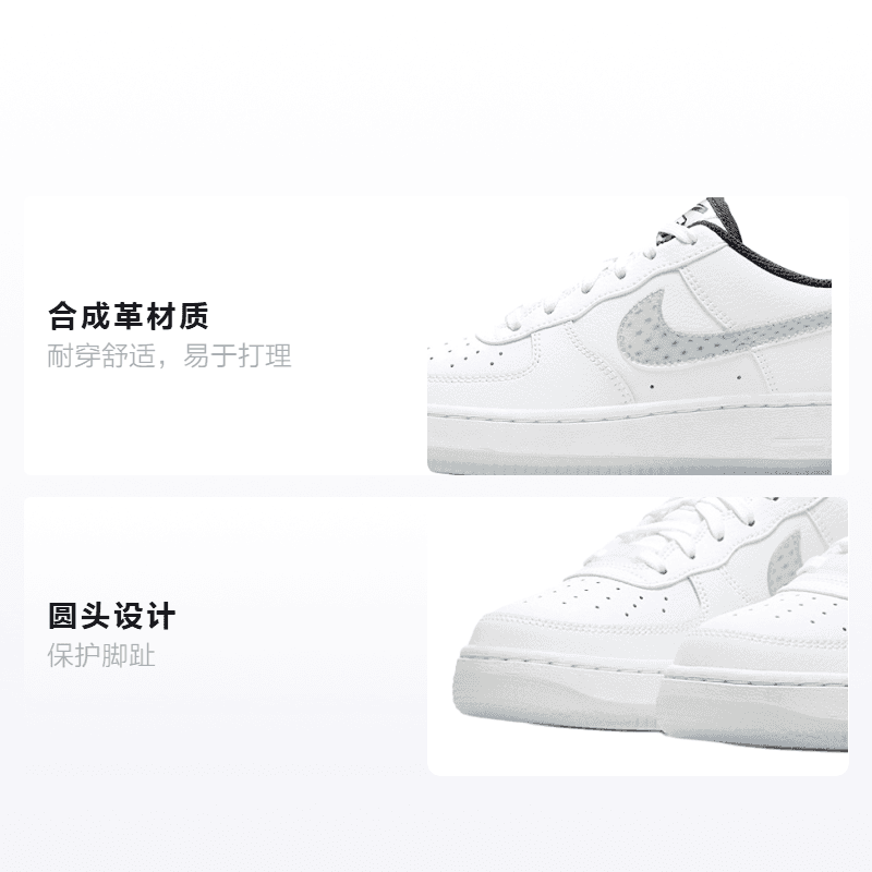 Кроссовки Nike Air Force 1 3D GS - изображение 2
