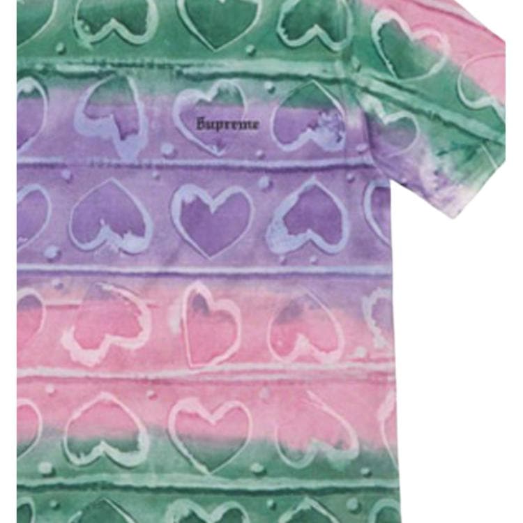 Футболка Supreme FW19 Week 3 Hearts Dyed SS Top T - изображение 2