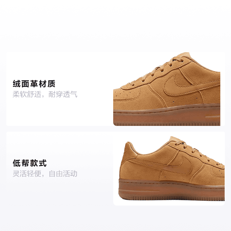 Кроссовки Nike Air Force 1 Low GS - изображение 2