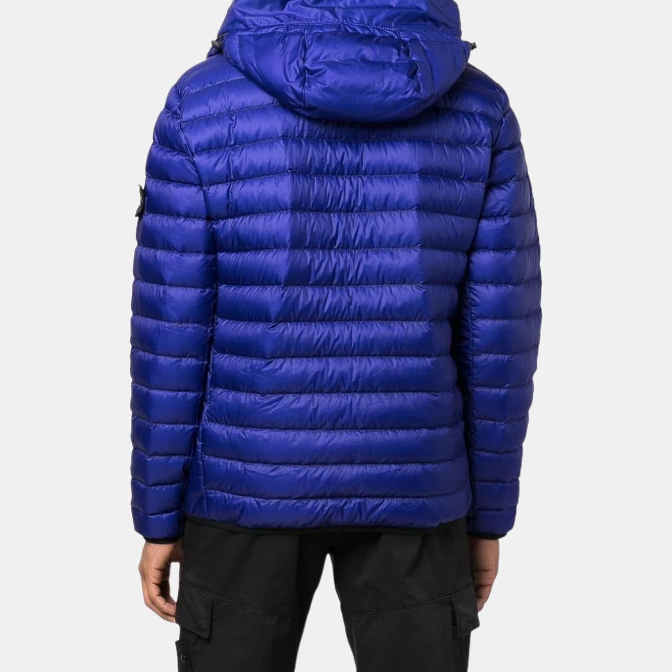 Куртка Stone Island Hooded Down Jacket Blue - изображение 4