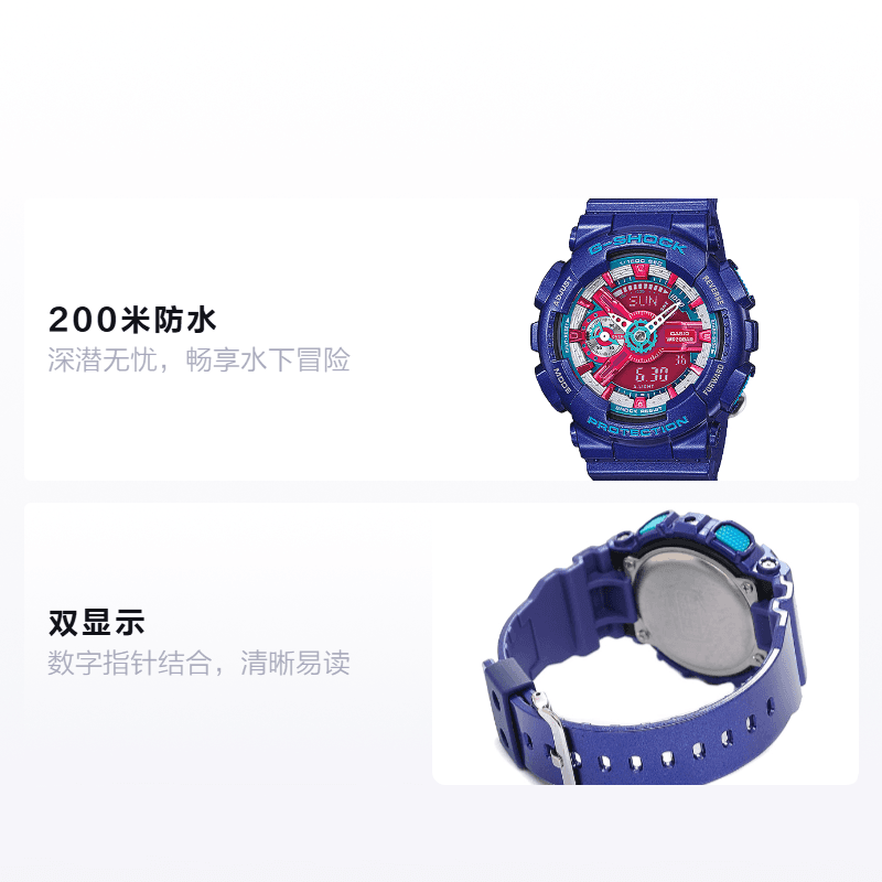 Часы CASIO G-SHOCKYOUTH GMA-S110HC-2A - изображение 2