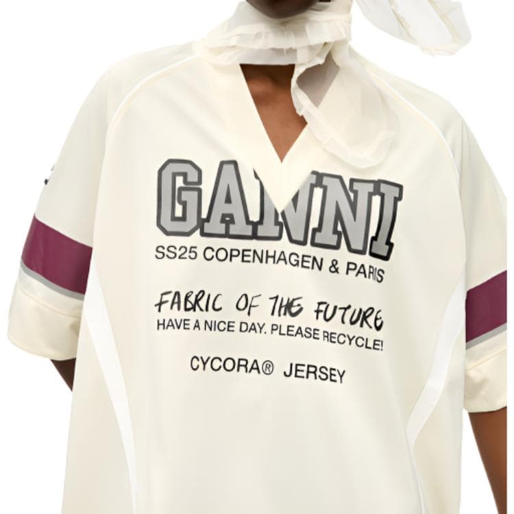 Футболка GANNI SS25 T - изображение 4