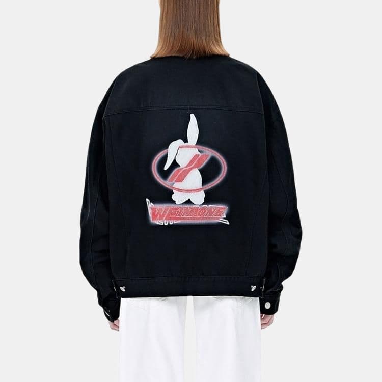 Джинсовая куртка WE11DONE SS23 Logo - изображение 4