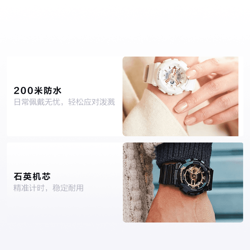 Часы CASIO G-SHOCK GA-110RG-1AJF & BABY-G BA-110RG-7AJF - изображение 2