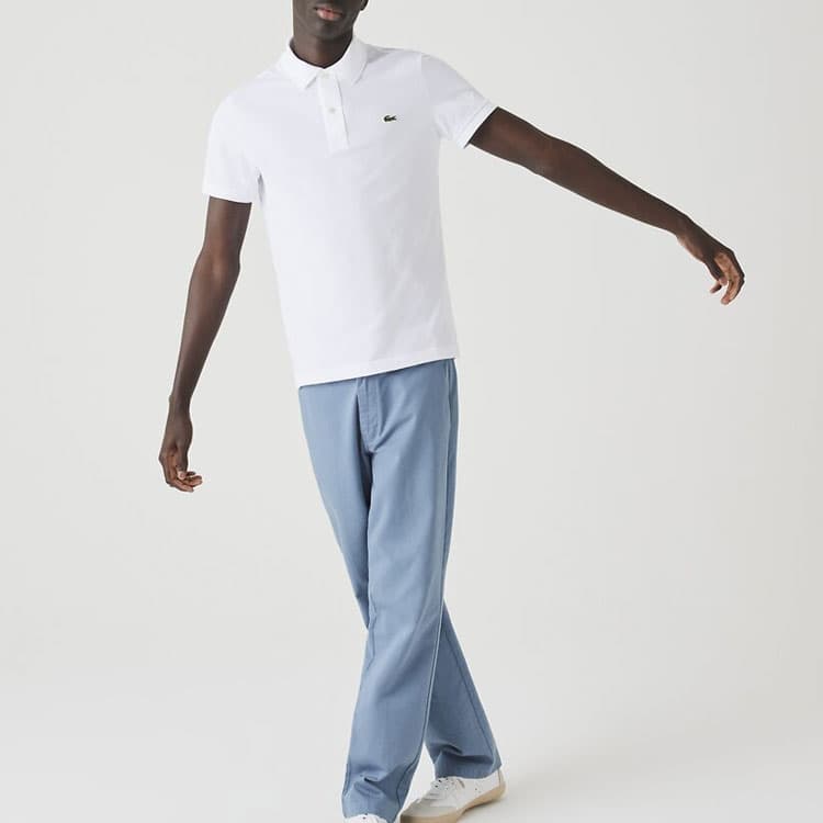 Поло Lacoste Polo Shirt White - изображение 2