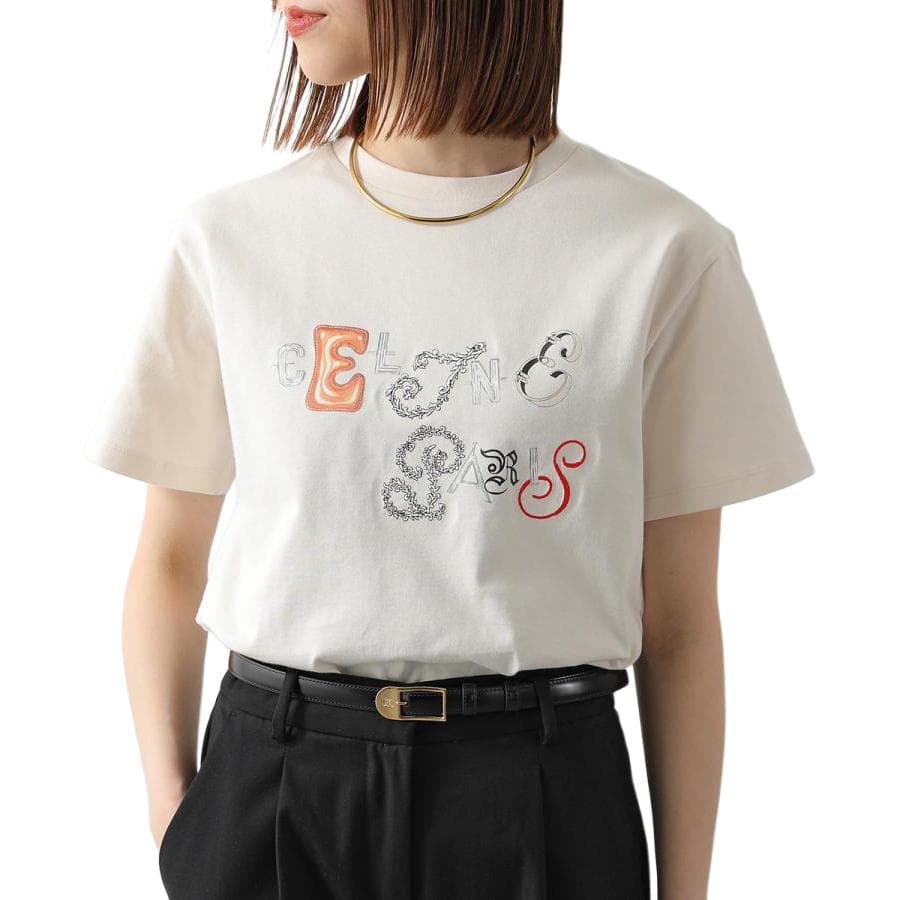 Футболка CELINE SS26 Logo T - изображение 2