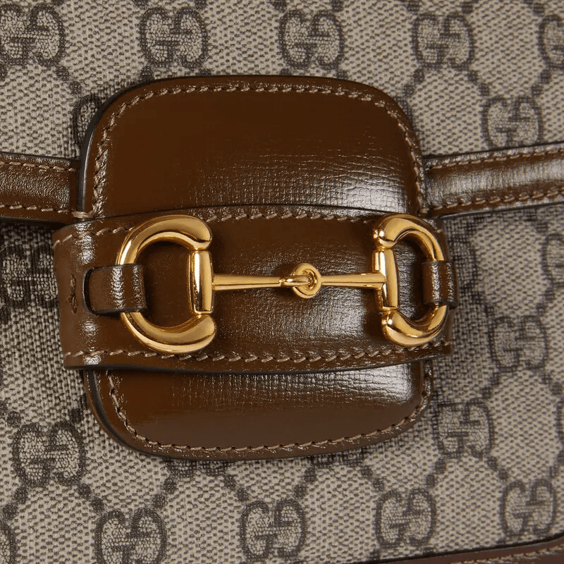 Мини-сумка Gucci Horsebit 1955 - изображение 5