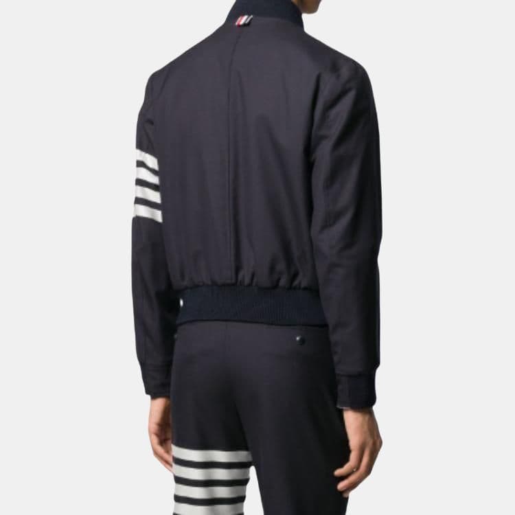 Куртка THOM BROWNE Stripe Detail Bomber Jacket - изображение 2