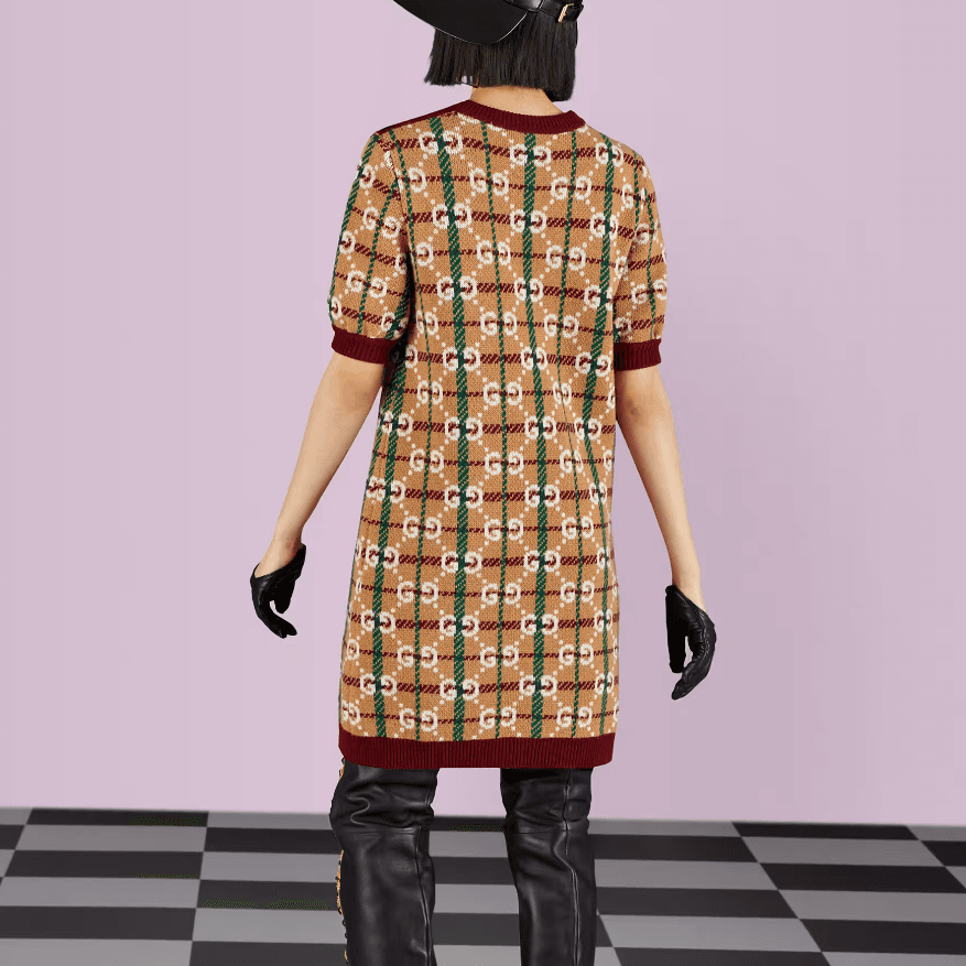 Платье GUCCI SS23 Logo - изображение 6