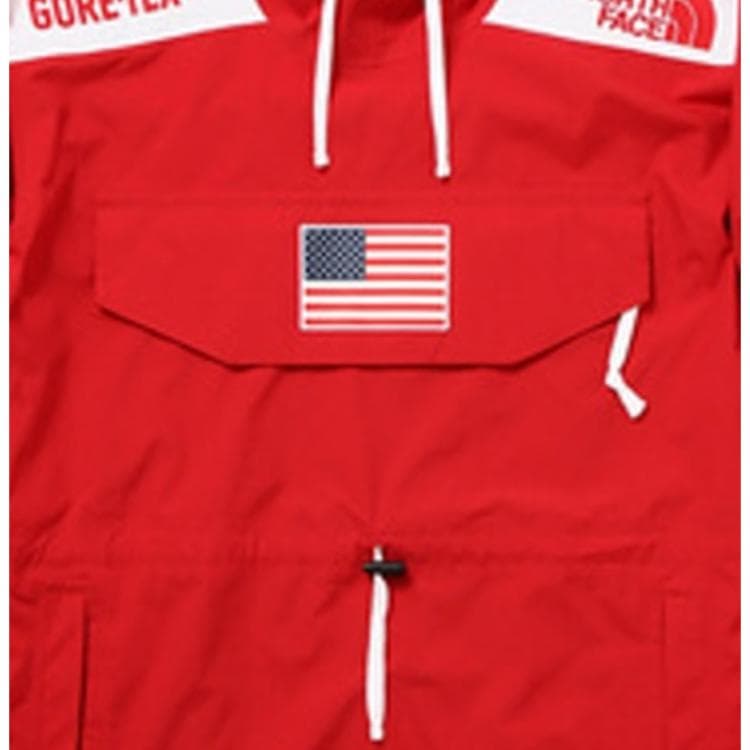 Демисезонная куртка Supreme x The North Face SS17 Red Jacket - изображение 4