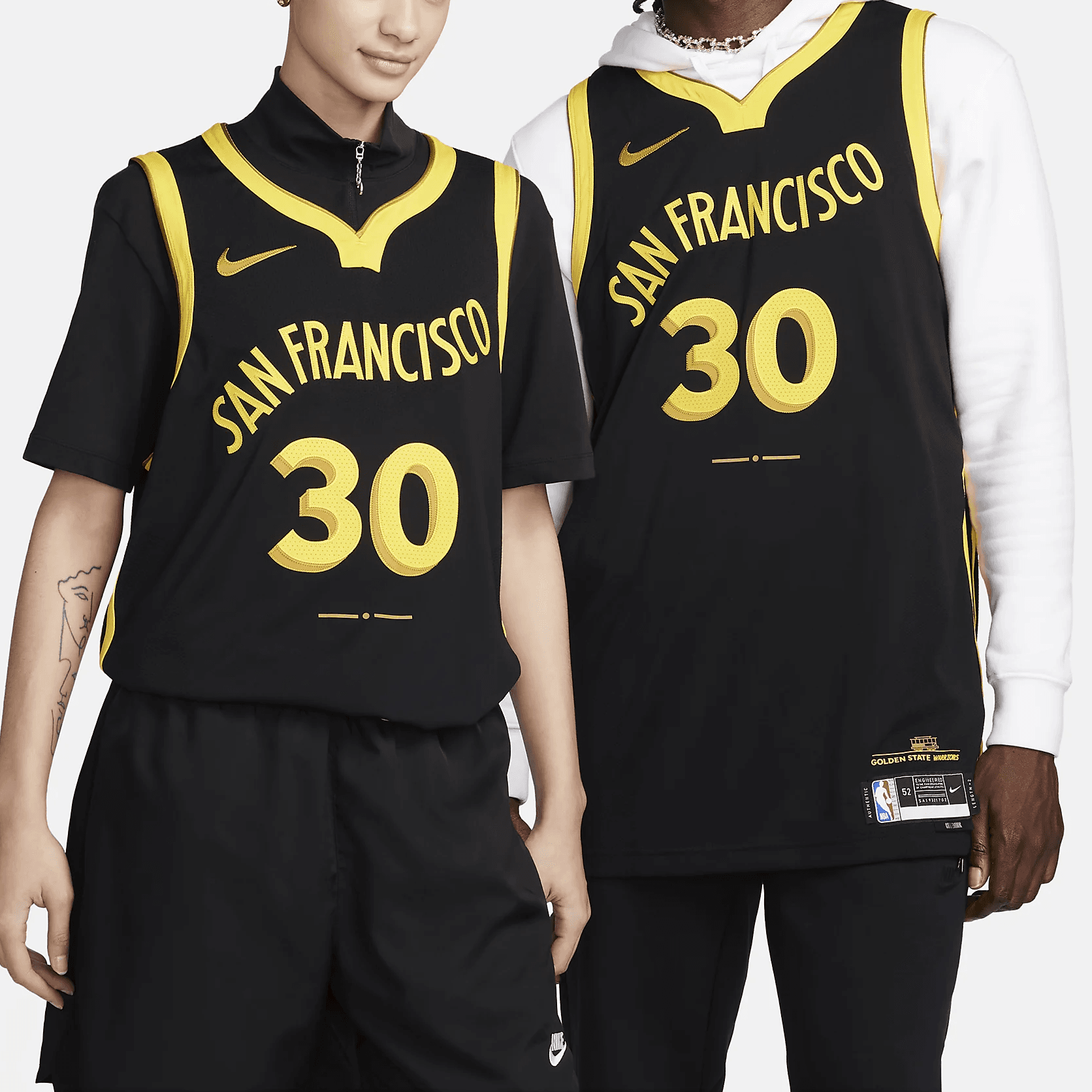 Баскетбольная майка Nike Curry 30 City Edition Jersey - изображение 3