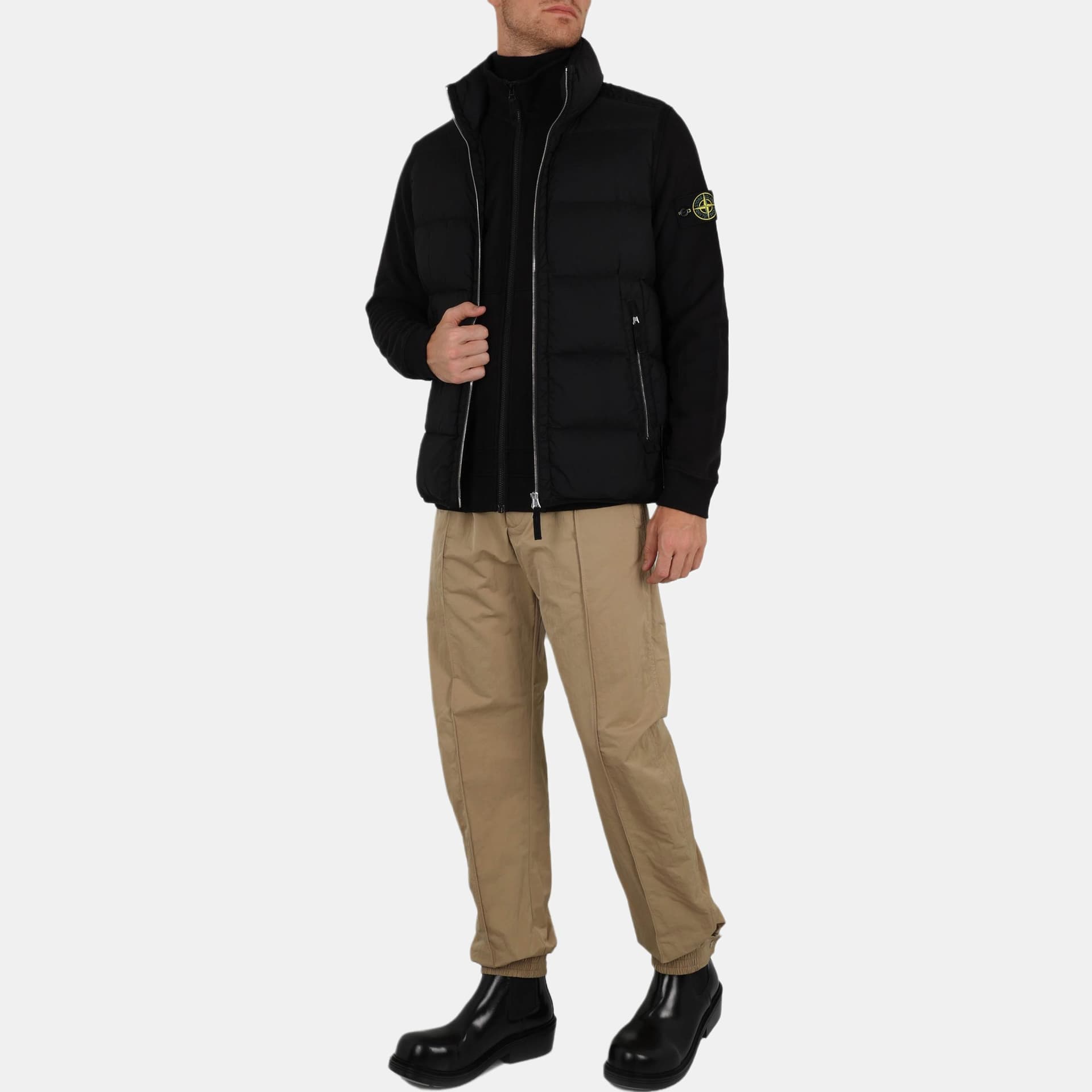 Куртка Stone Island Jacket Black - изображение 4