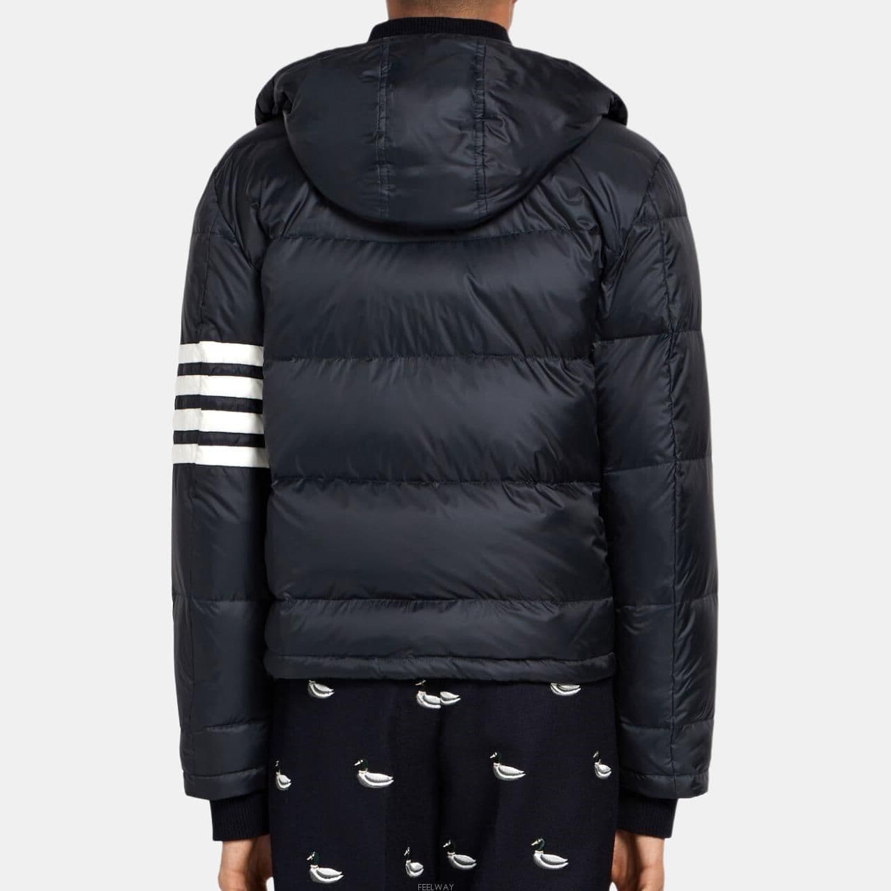 Зимняя куртка THOM BROWNE Logo - изображение 5