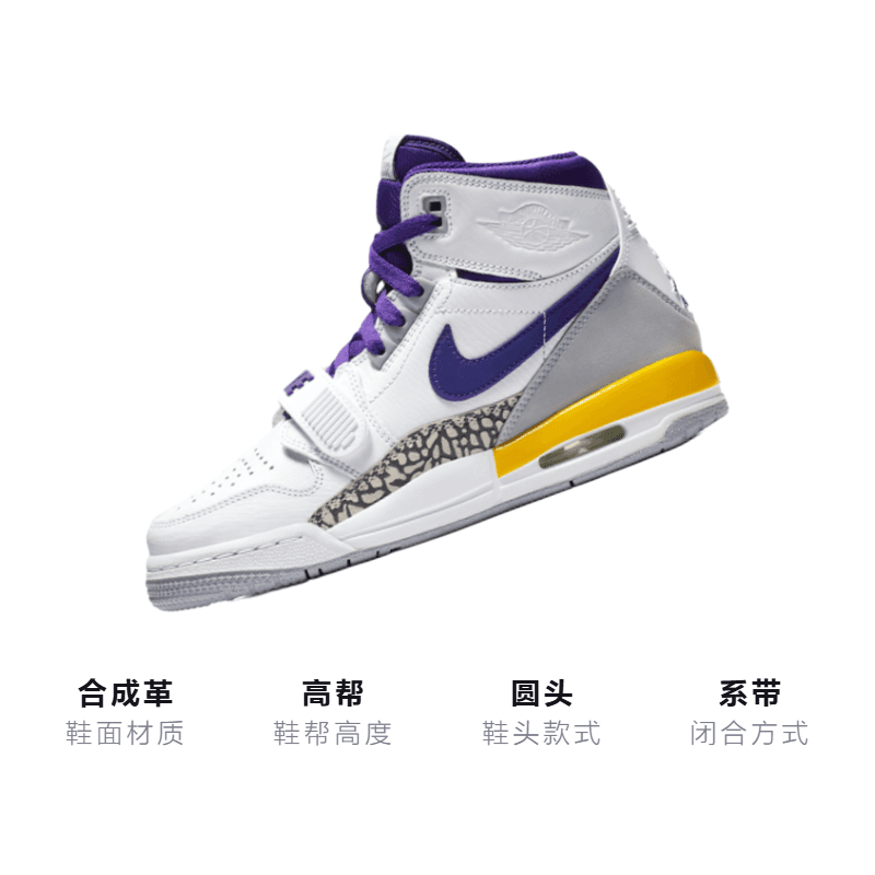 Кроссовки для баскетбола Jordan Legacy 312 GS - изображение 3