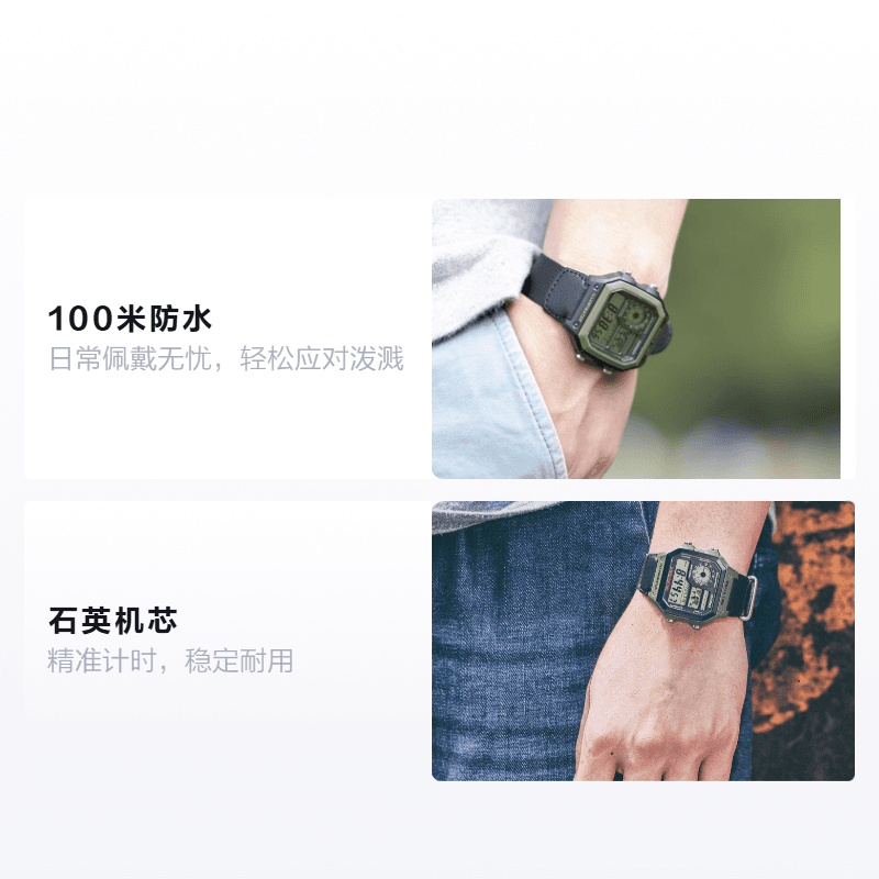 Часы CASIO YOUTH STANDARD AE-1200WHB-1B - изображение 2