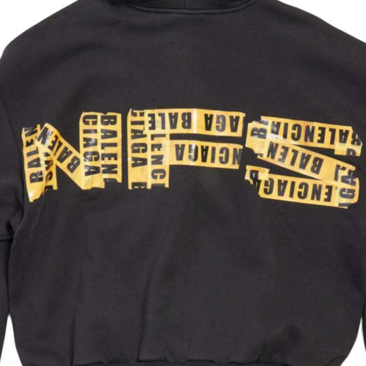 Худи Balenciaga x Need for Speed SS24 Hoodie Black - изображение 6