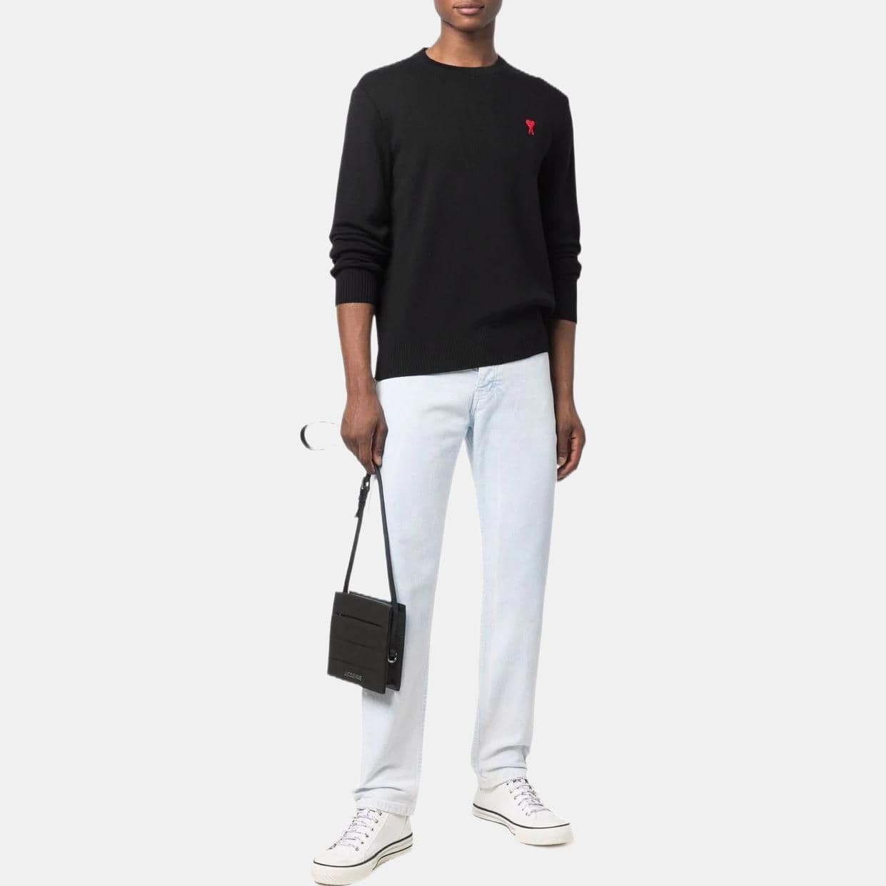 Кофта AMIPARIS Sweater Black — фото 3