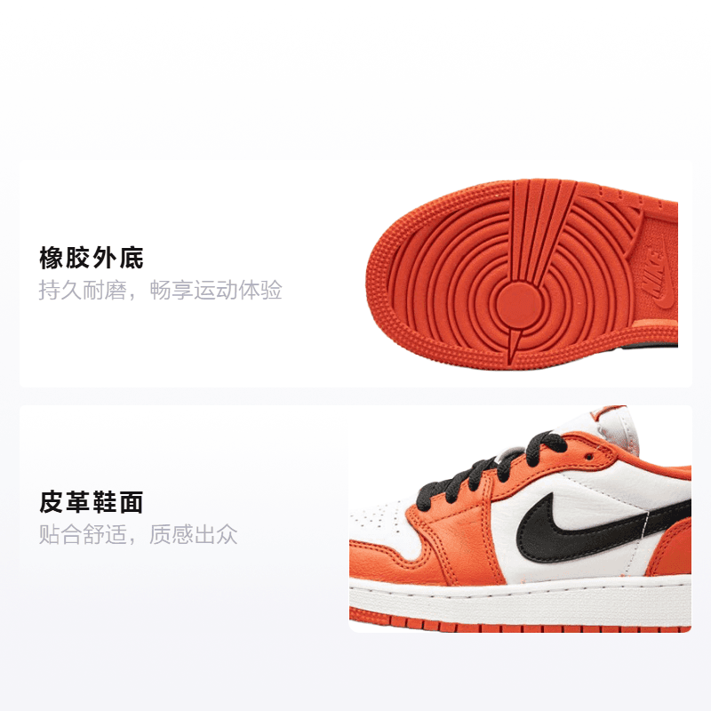 Кроссовки для баскетбола Jordan Air Jordan 1 Low Star Fish GS - изображение 2