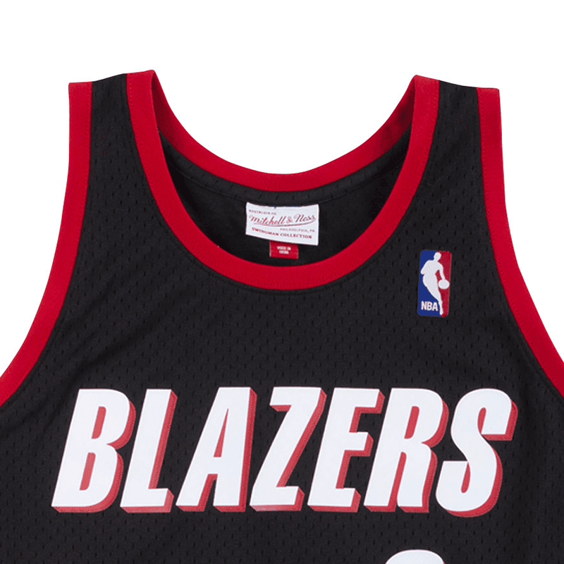 Баскетбольная майка Mitchell & Ness NBA Retro Jersey 99-00 Trail Blazers Stoudamire 3 Black - изображение 3