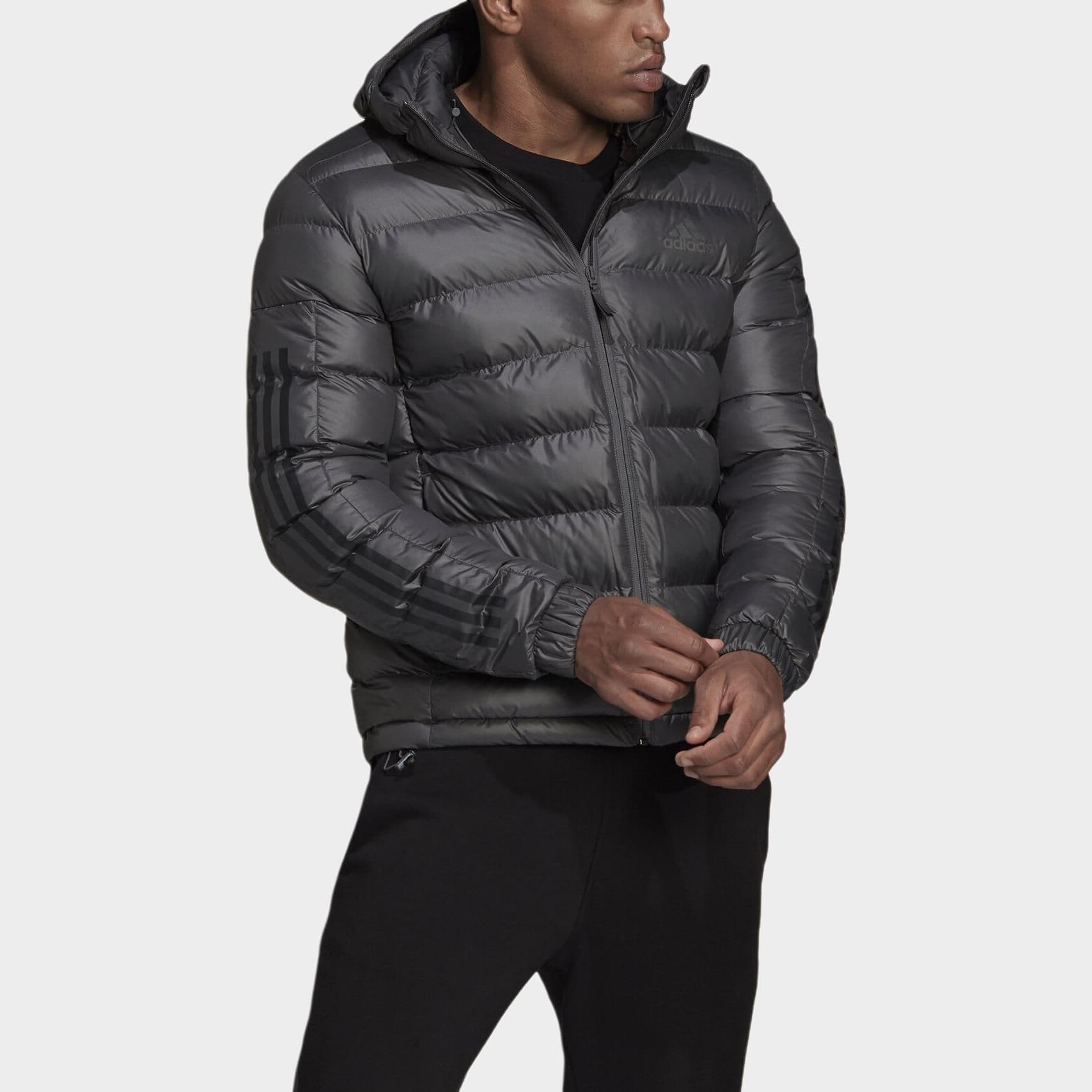 Зимняя куртка пуховик adidas - изображение 5