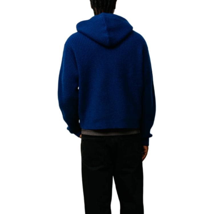 Худи Stussy FW25 FW25 WAFFLE CASHMERE ZIP HOODIE - изображение 4