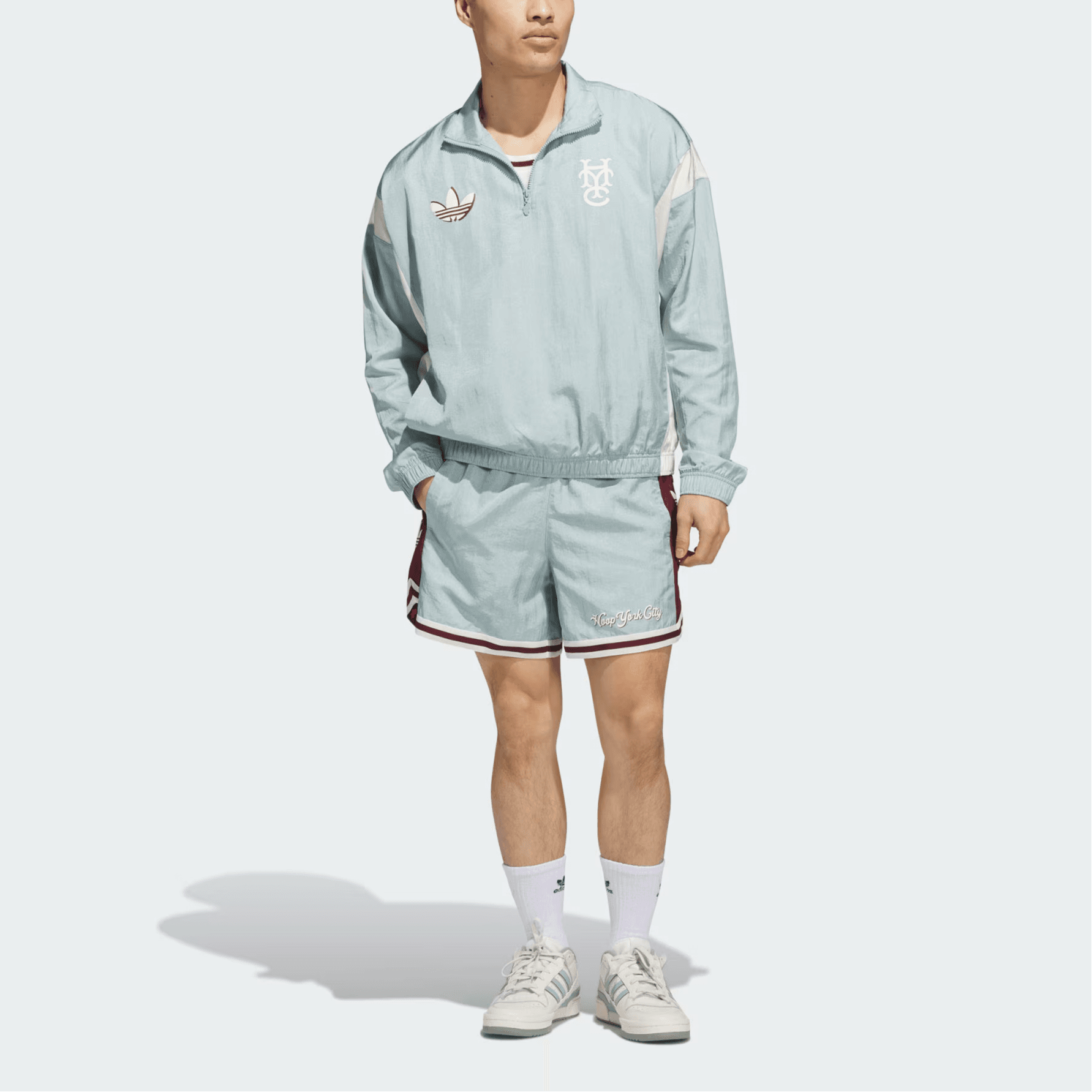 Тренировочные штаны adidas originals HOOP YORK CITY logo - изображение 2
