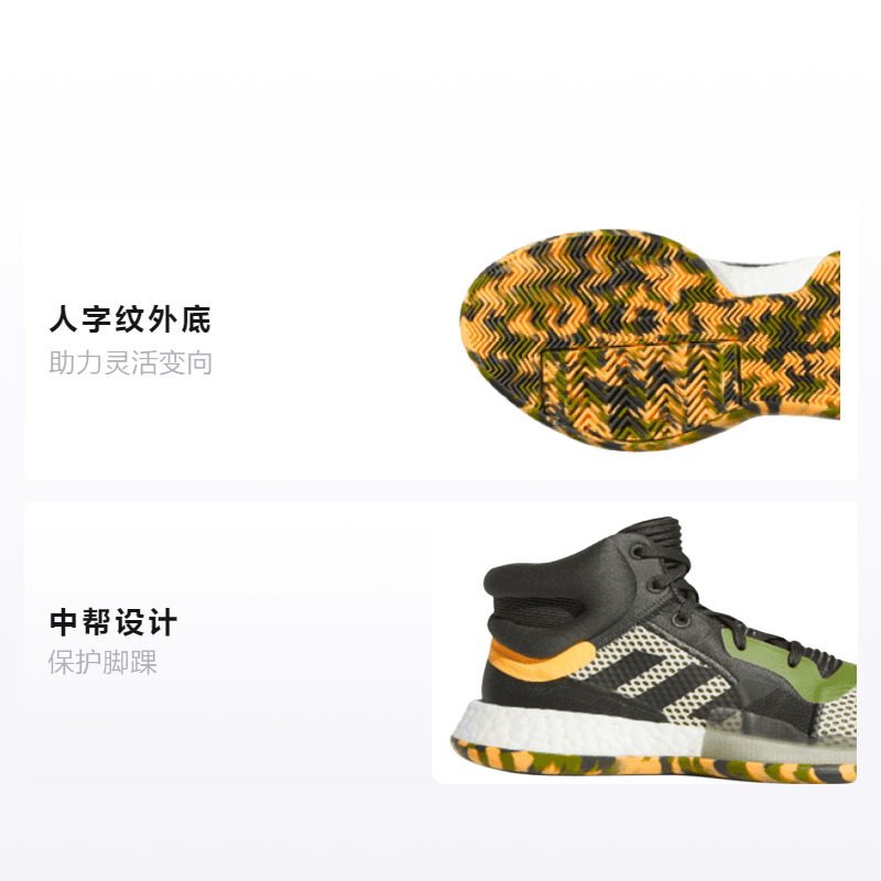 Кроссовки для баскетбола adidas Marquee Boost J - изображение 2