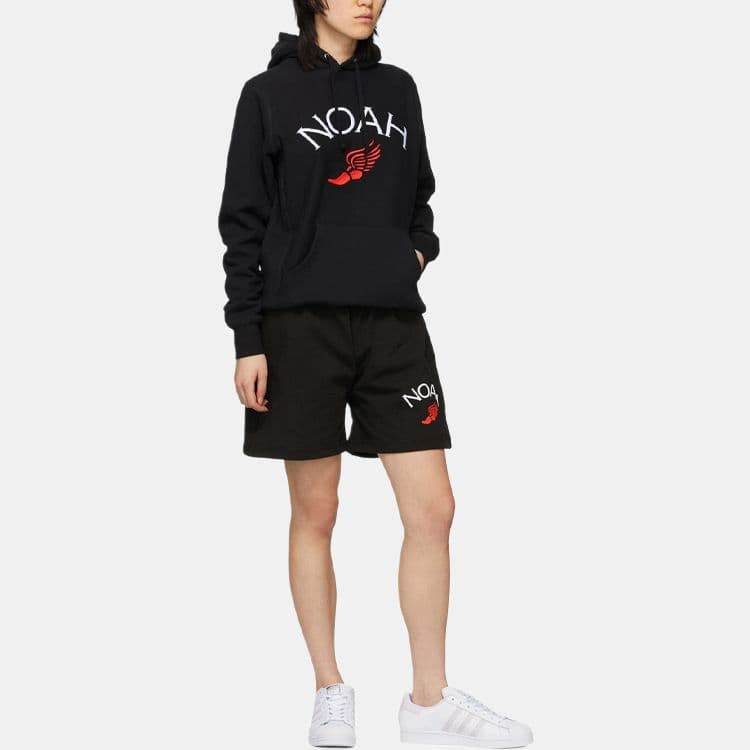 Худи NOAH Winged Foot Embroidered Hoodie Logo - изображение 3
