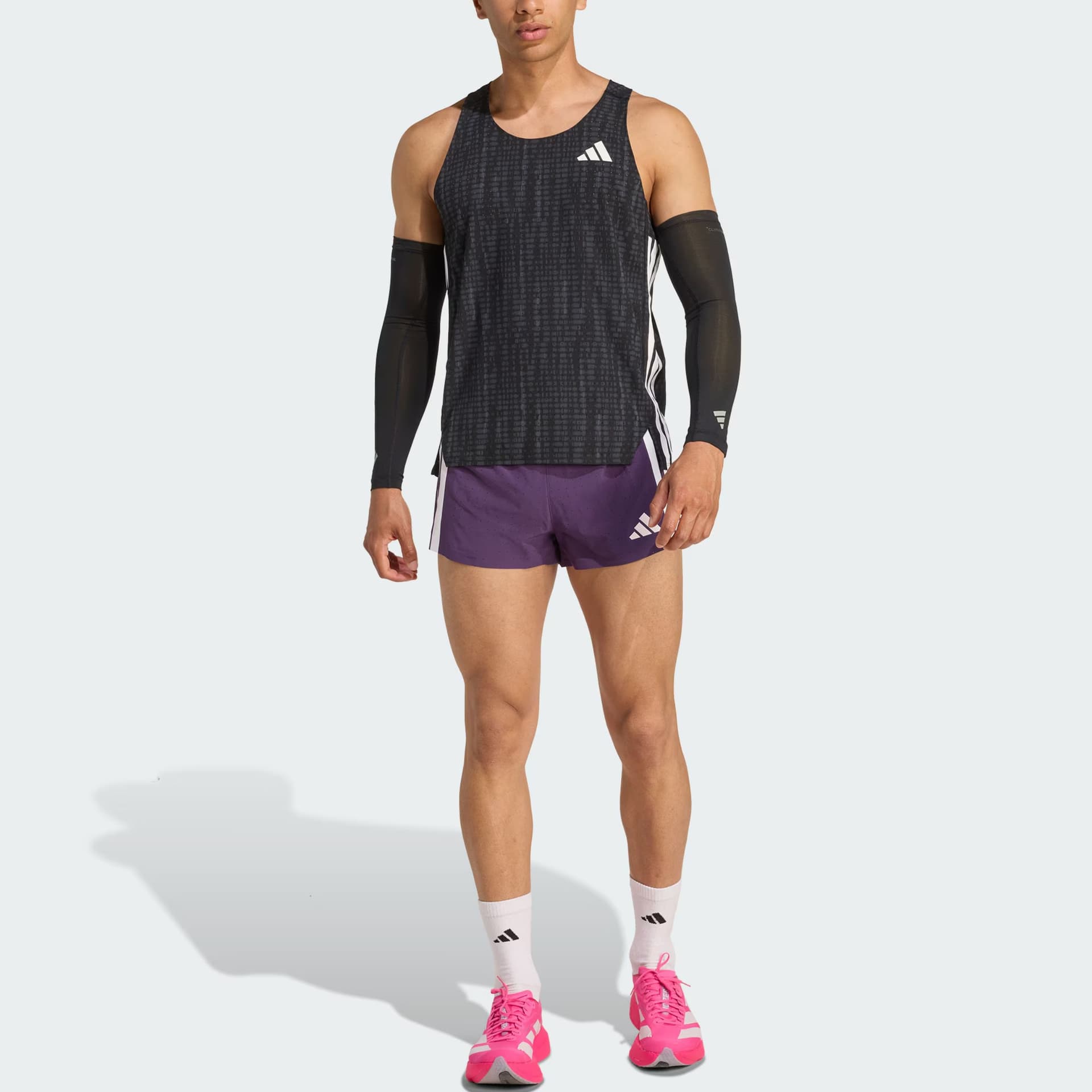 Тренировочные штаны adidas Adizero SS25 RUNNING SPLIT Logo - изображение 4