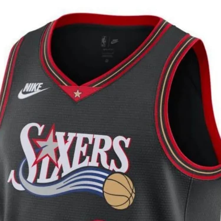 Баскетбольная майка Nike NBA 76 8 - изображение 4
