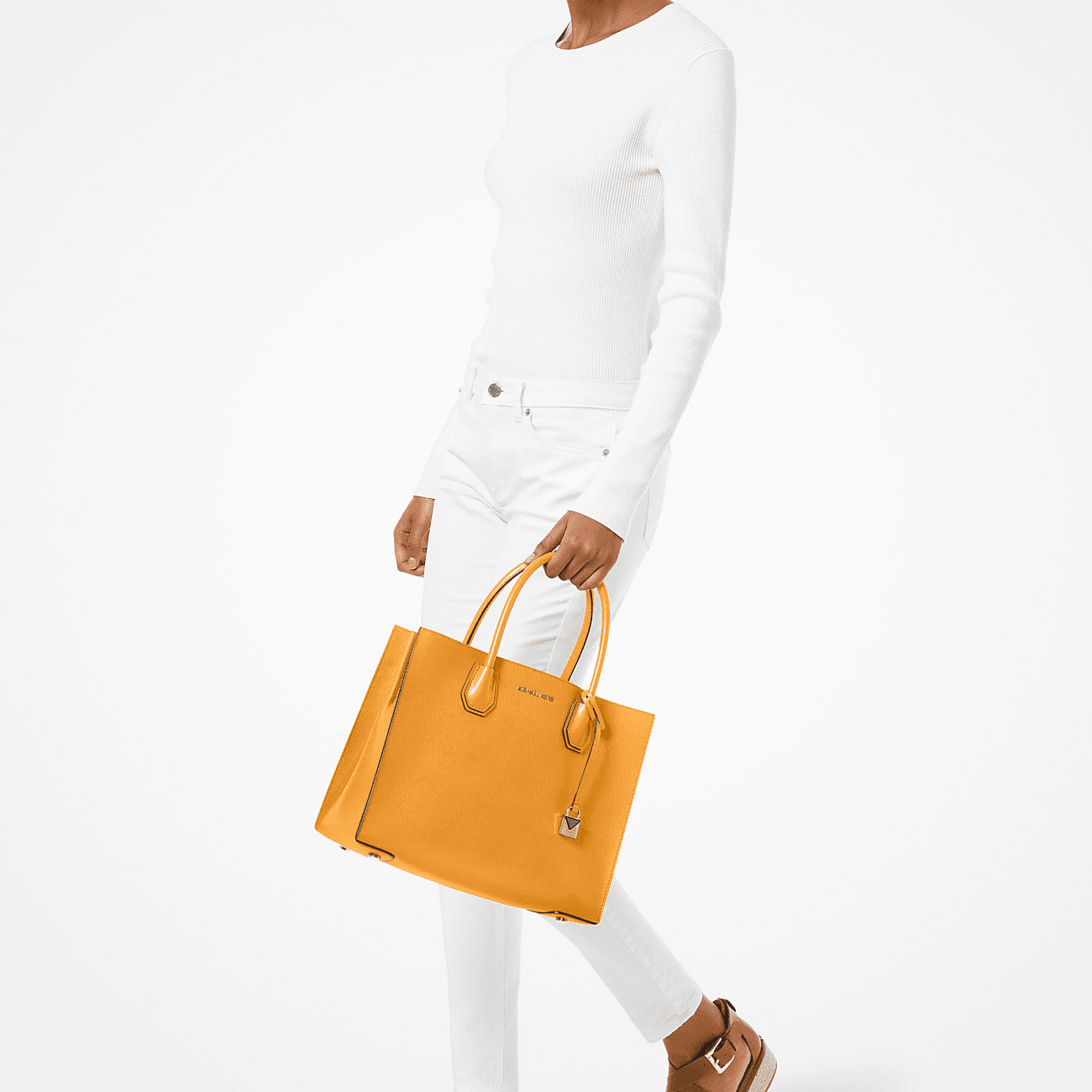 Сумка MICHAEL KORS MK Mercer Logo Tote - изображение 6