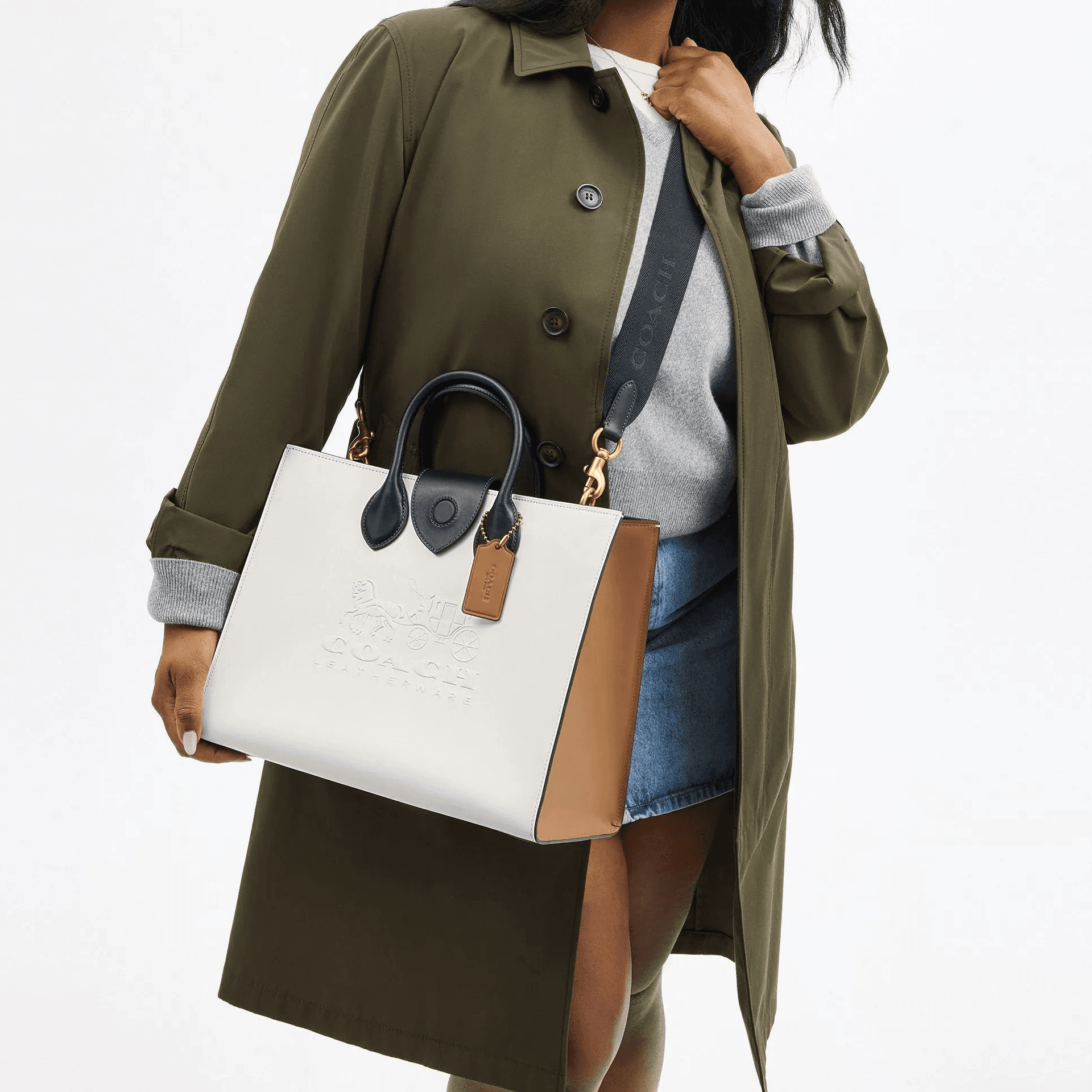 Сумка COACH 34 ACE 35 Tote - изображение 7