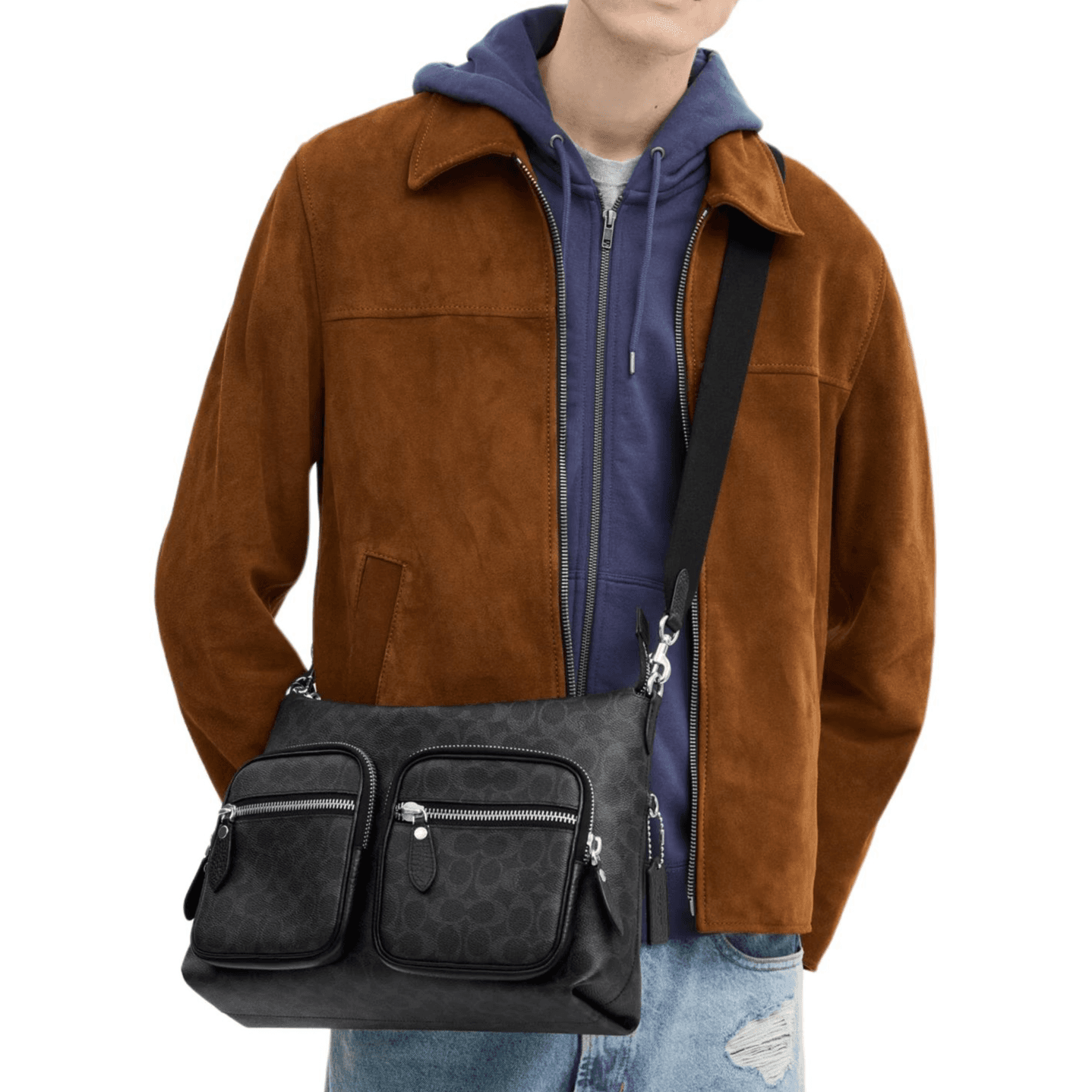 Сумка через плечо COACH Domino 34 - изображение 5