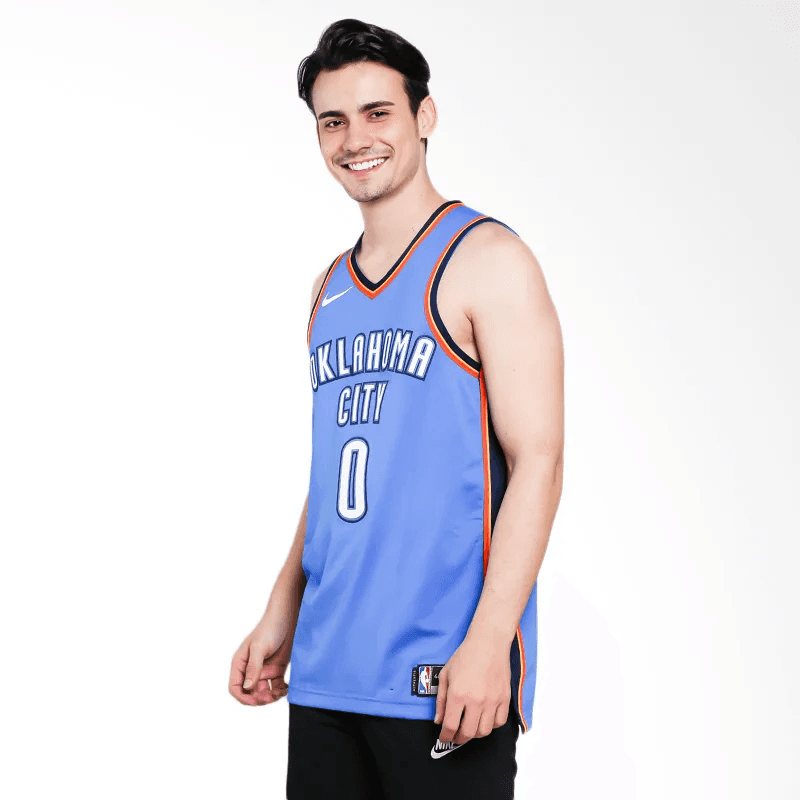 Баскетбольная майка Nike NBA Russell Westbrook Icon Edition Jersey AU - изображение 5