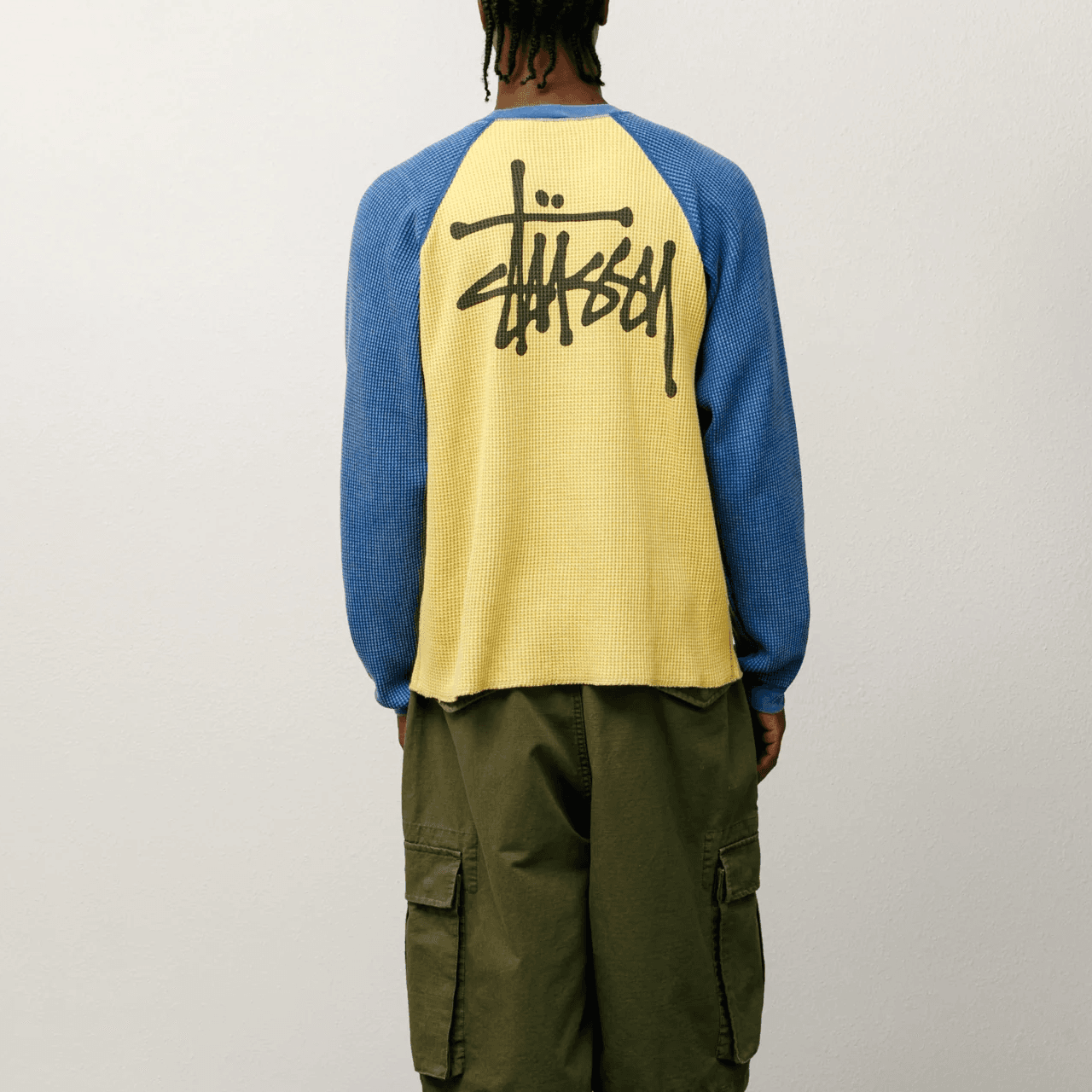 Футболка Stussy SS25 BASIC STSSY THERMAL 2 TONE T — фото 4