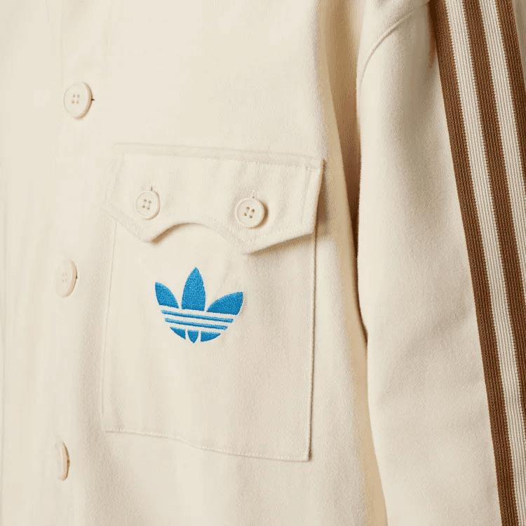 Куртка adidas Adicolor 70s Beige Jacket - изображение 6