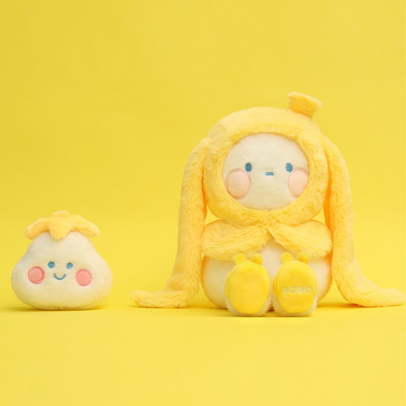 POP MART BOBO&COCO Banana Bunny Plush - изображение 7