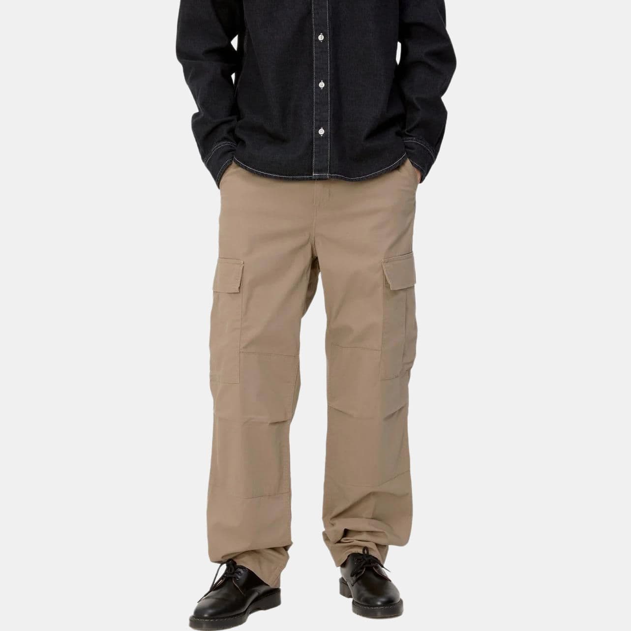 Штаны Carhartt WIP Regular Cargo Pant Khaki - изображение 4