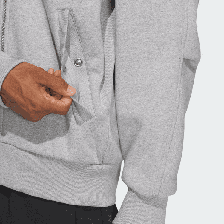 Куртка adidas All Szn Full-Zip Bomber Jacket - изображение 5