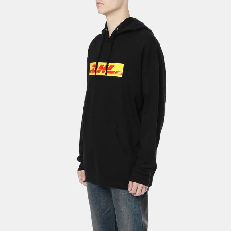 Худи ANTI SOCIAL SOCIAL CLUB x DHL Hoodie Black - изображение 3