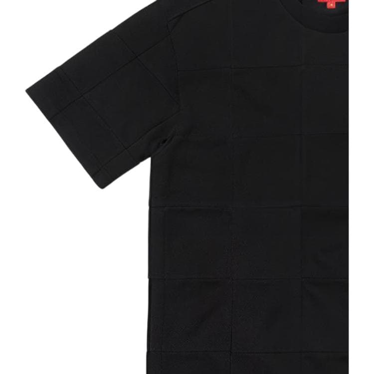 Футболка Supreme FW18 Patchwork Pique Tee Black - изображение 4