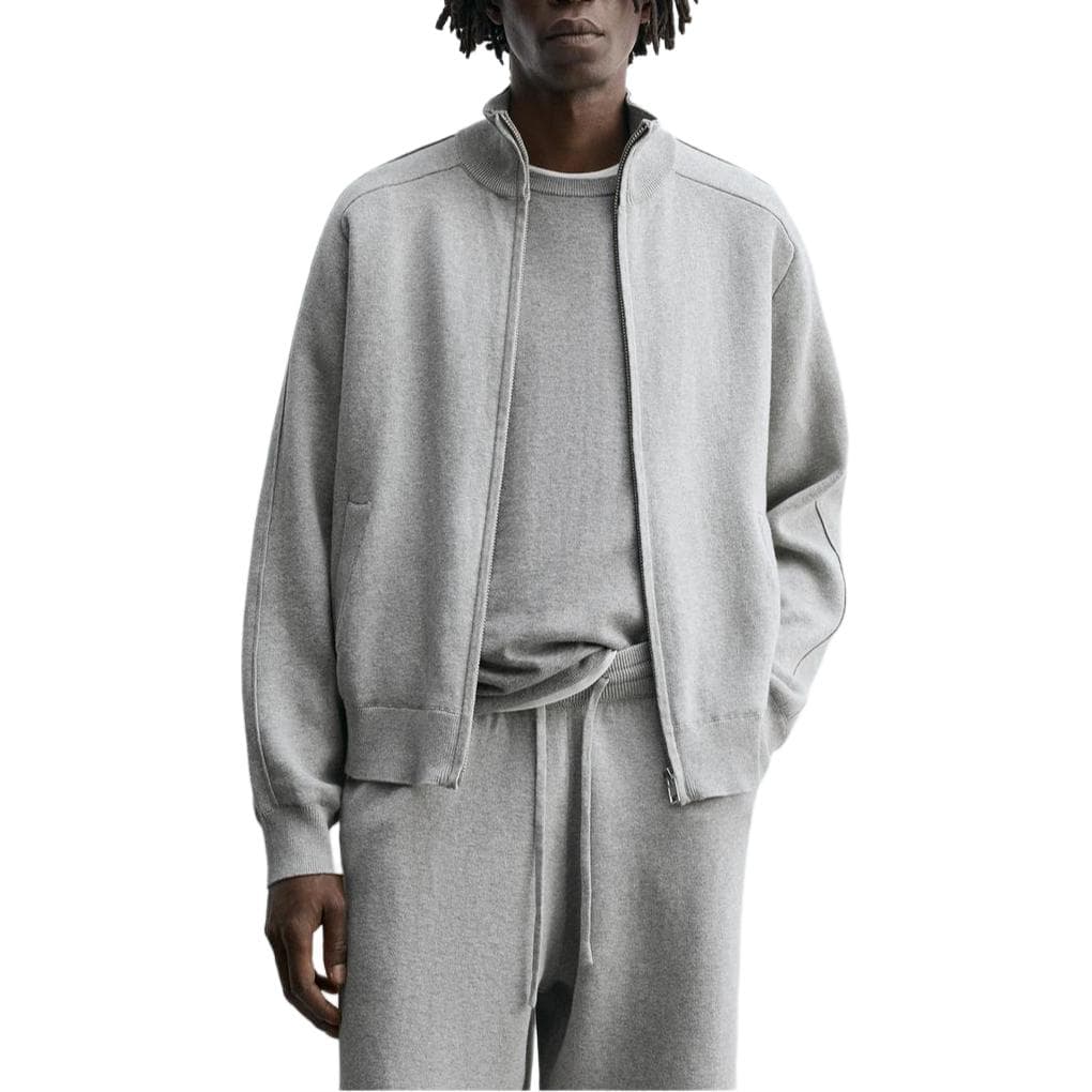 Куртка ZARA Knit Zip Jacket - изображение 5
