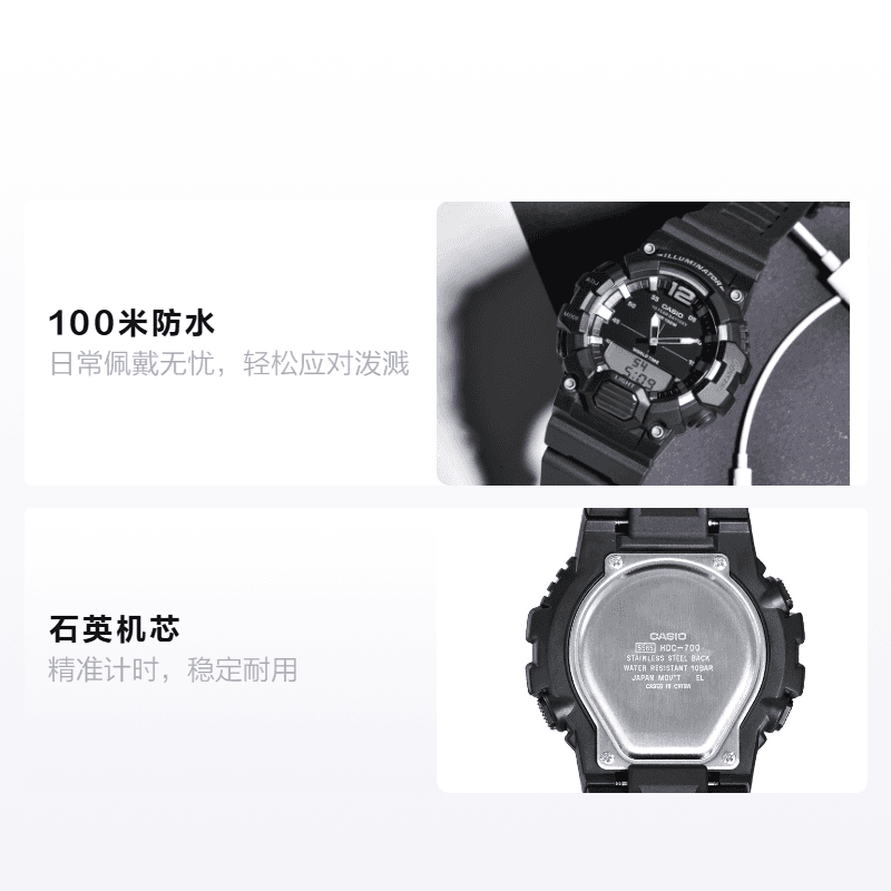 Часы Casio G-Shock HDC-700-1A - изображение 2