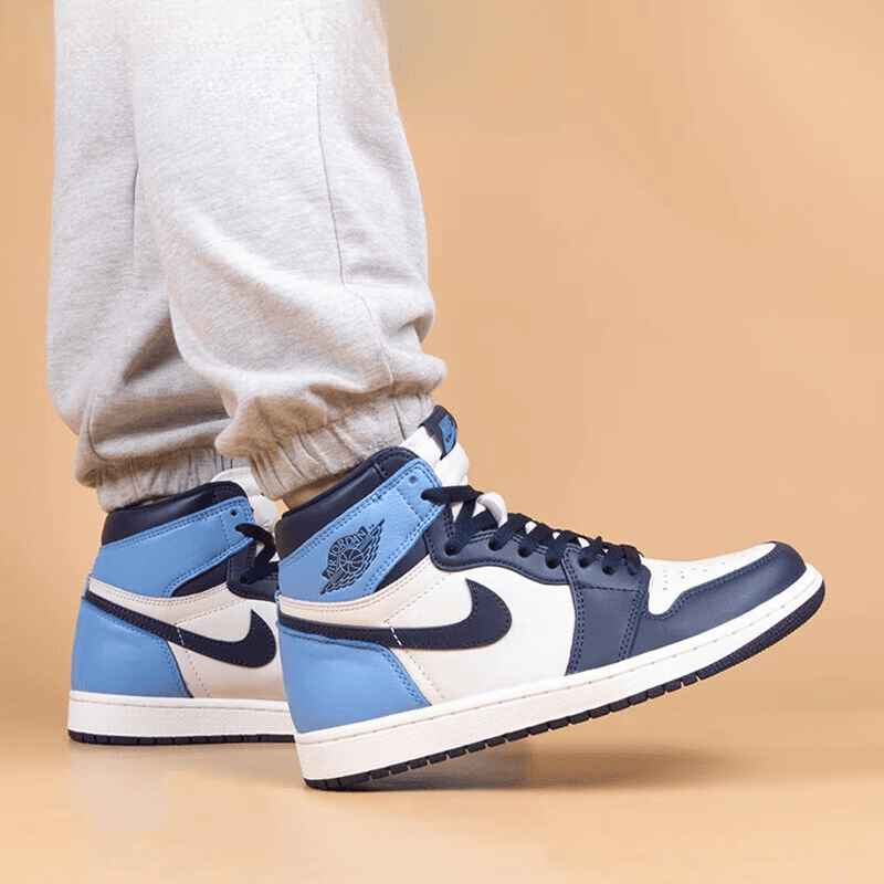 Кроссовки для баскетбола Jordan Air Jordan 1 "Obsidian" GS - изображение 5