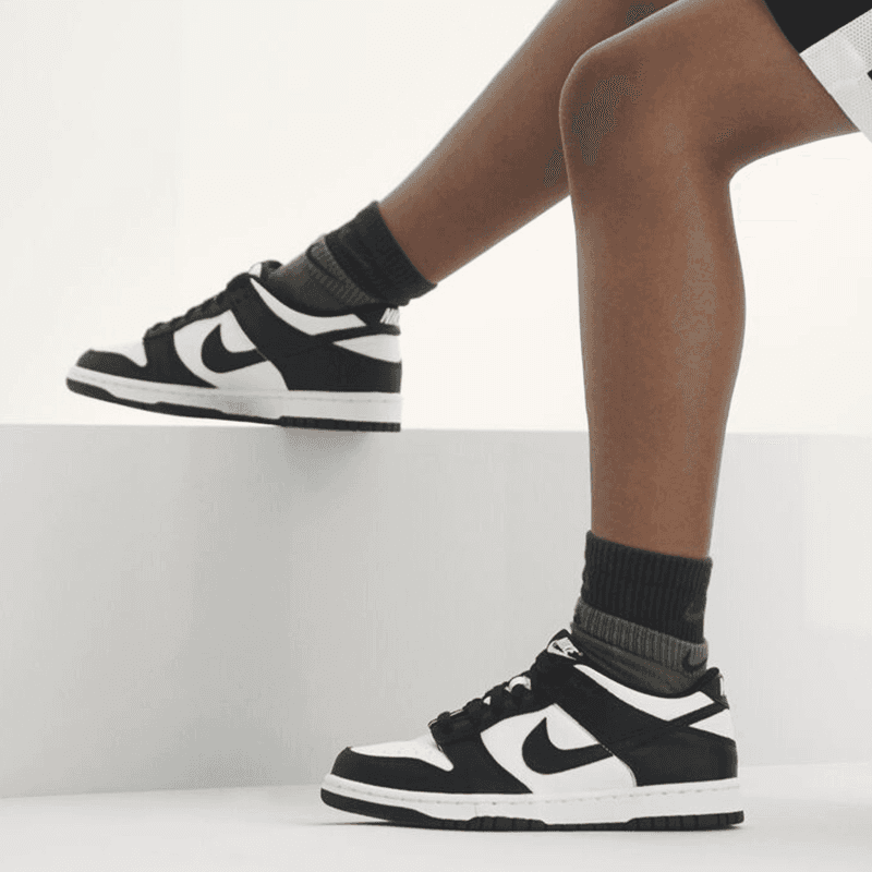 Кроссовки Nike Dunk Low "Black" GS - изображение 4