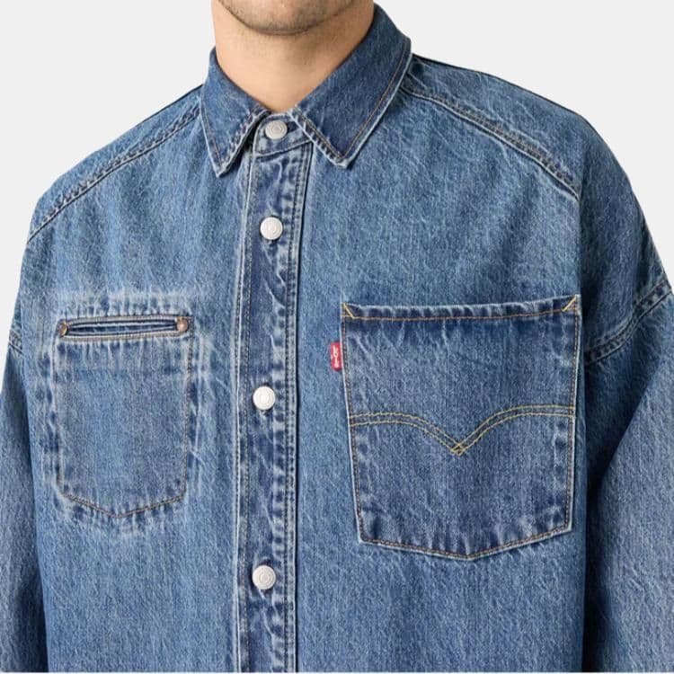 Джинсовая куртка levis - изображение 2