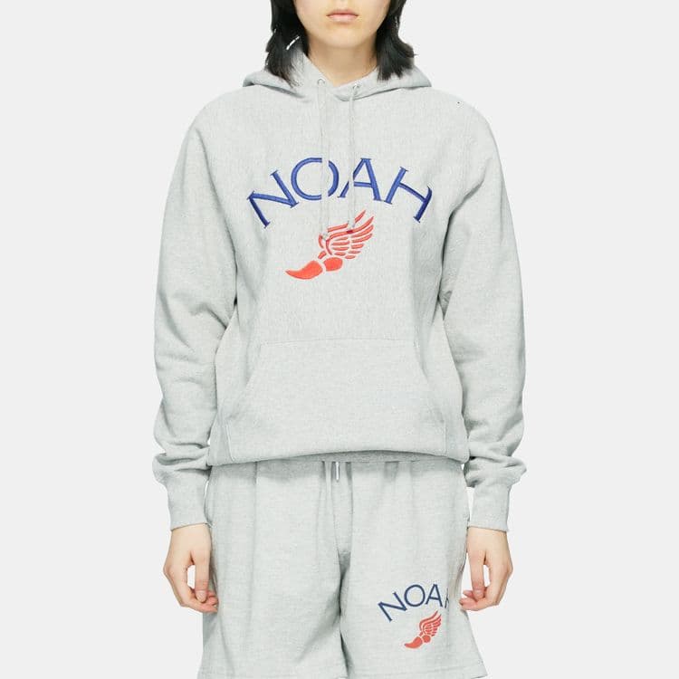 Худи NOAH Winged Foot Embroidered Hoodie Logo - изображение 3