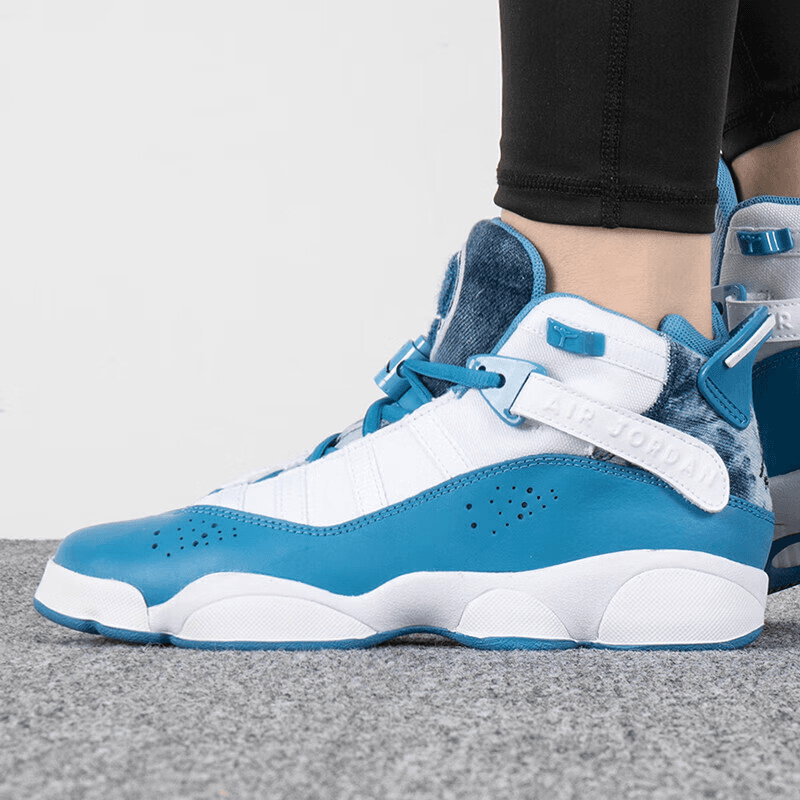 Кроссовки для баскетбола Jordan Air Jordan 6 Rings Denim GS - изображение 5