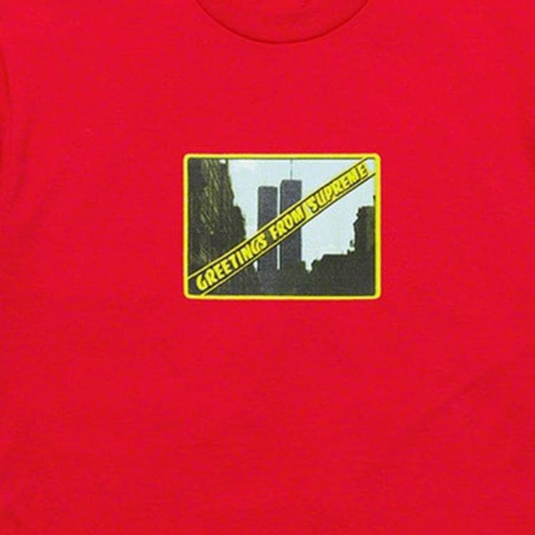 Футболка Supreme SS19 Greetings Tee - изображение 2
